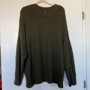 American Eagle Waffle Oversized Sweater- BRAND NEW
